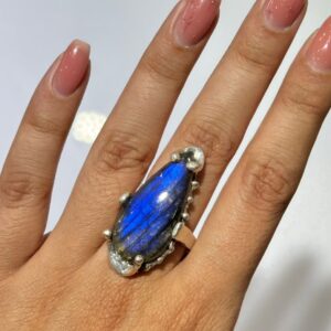 Anillo de Plata .925 de Labradorita