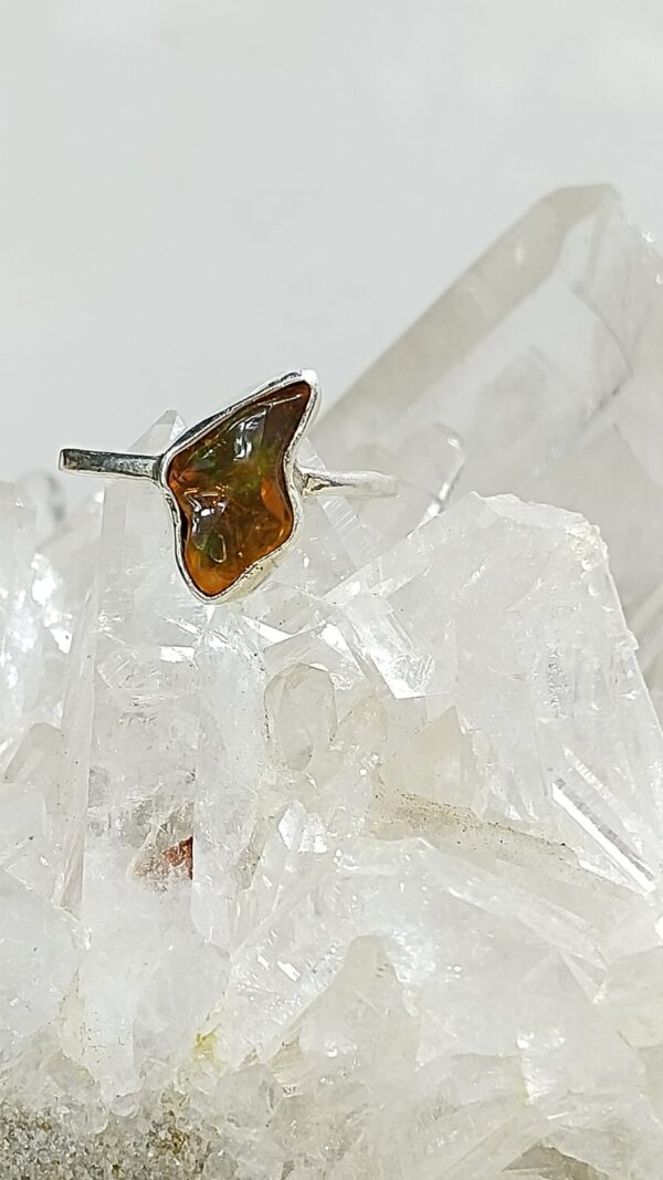 Anillo Plata .925 de Ópalo #6.5 - Image 2