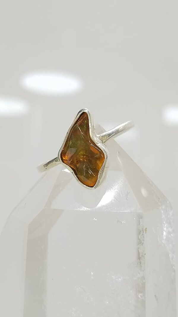 Anillo Plata .925 de Ópalo #6.5