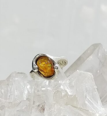 Anillo Plata .925 de Ópalo #8